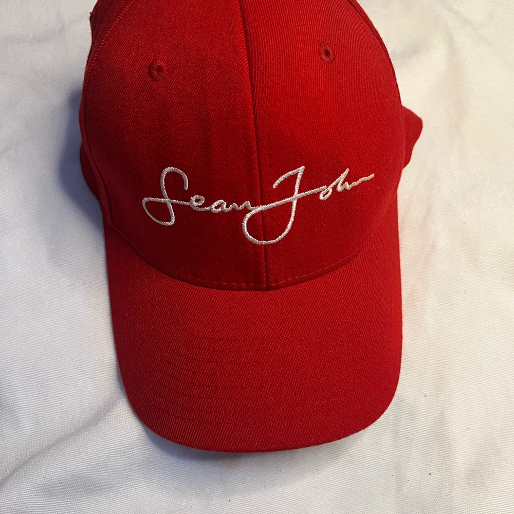 Sean John Signature Red Cap